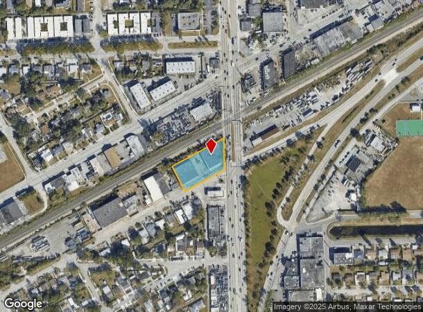 1281 Burlington St, Opa Locka, FL Parcel Map