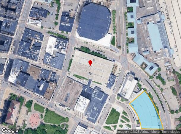 51 Foster St, Worcester, MA Parcel Map