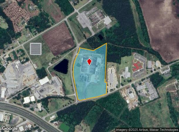 1485 Diebold Dr, Sumter, SC Parcel Map