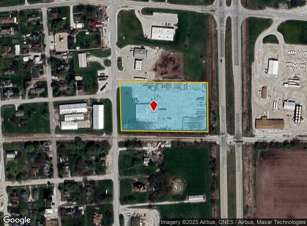  109 N Old Us Highway 41, Boswell, IN Parcel Map