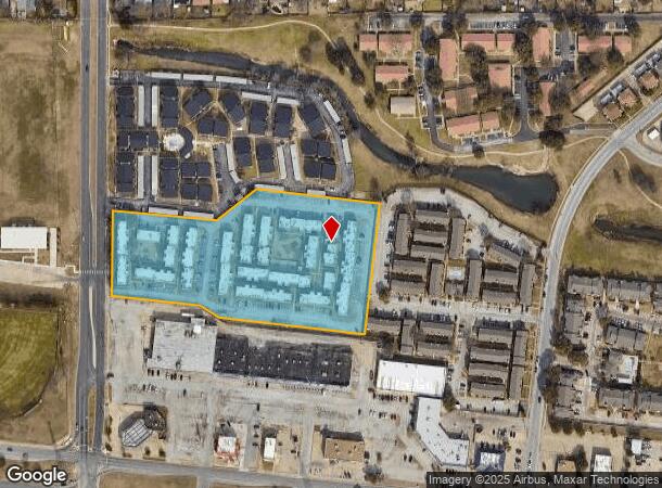  6327 Woodway Dr, Fort Worth, TX Parcel Map