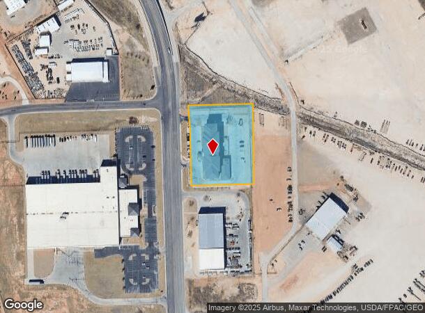  201 S John Ben Shepperd Pky, Odessa, TX Parcel Map