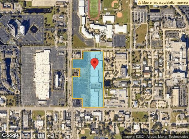  1305 S Babcock St, Melbourne, FL Parcel Map