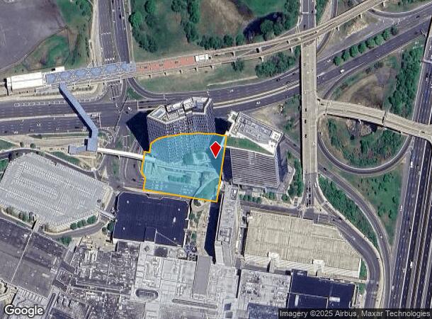 7902 Tysons One Pl, Mc Lean, VA Parcel Map