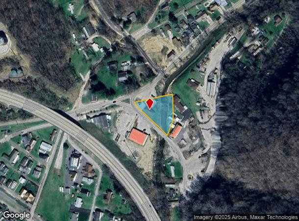 535 Hull Ave, Cedar Grove, WV Parcel Map