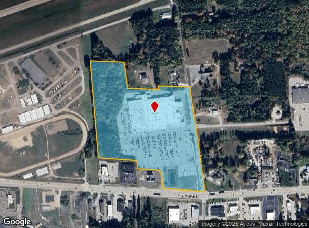 4854 W Us Highway 10, Ludington, MI Parcel Map