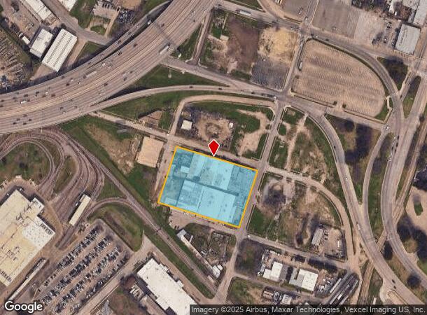  725 3Rd Ave, Dallas, TX Parcel Map