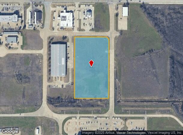 102 Bowie Dr, Red Oak, TX Parcel Map