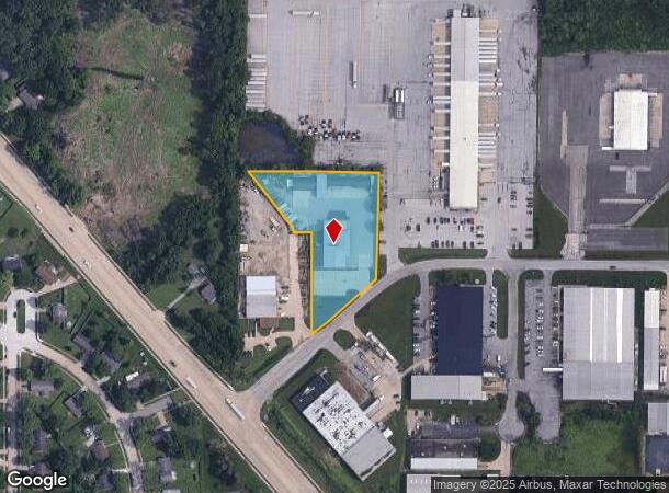 4530 Merchant Rd, Fort Wayne, IN Parcel Map