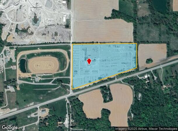 E Rt 16, Ashmore, IL Parcel Map