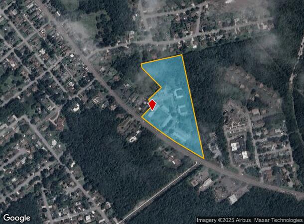 1501 E Broad St, Hazleton, PA Parcel Map