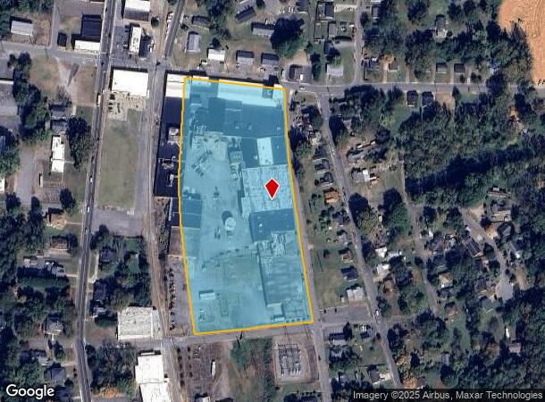 101 E 11Th St, Newton, NC Parcel Map