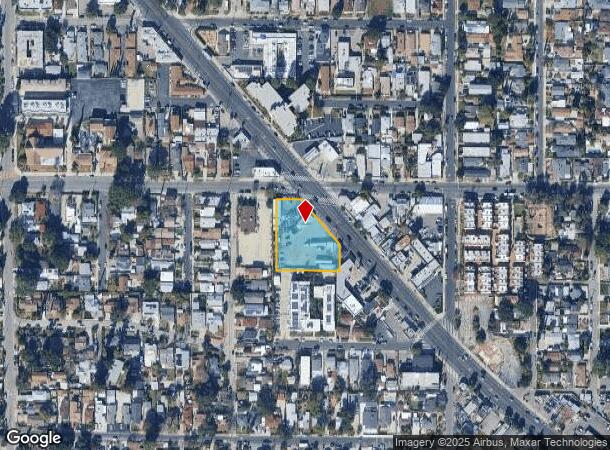  7660 Foothill Blvd, Tujunga, CA Parcel Map
