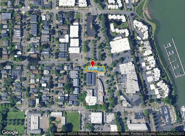  6105 S Macadam Ave, Portland, OR Parcel Map