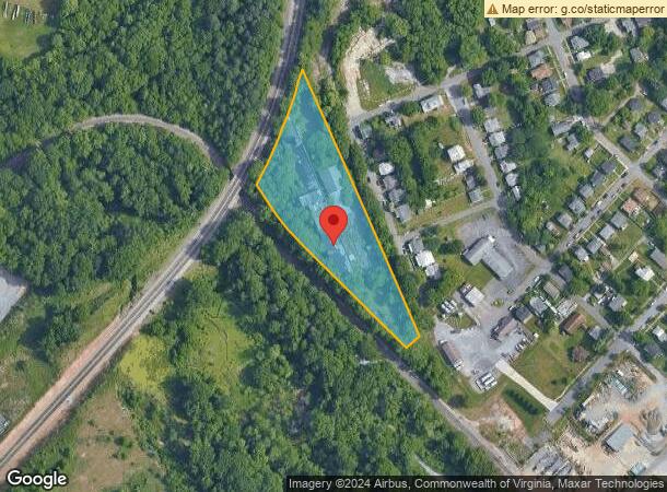  2501 Greene St, Lynchburg, VA Parcel Map