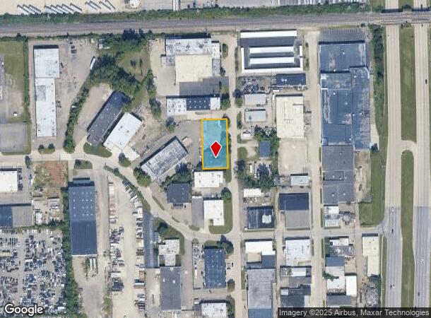  12255 Wormer, Redford, MI Parcel Map