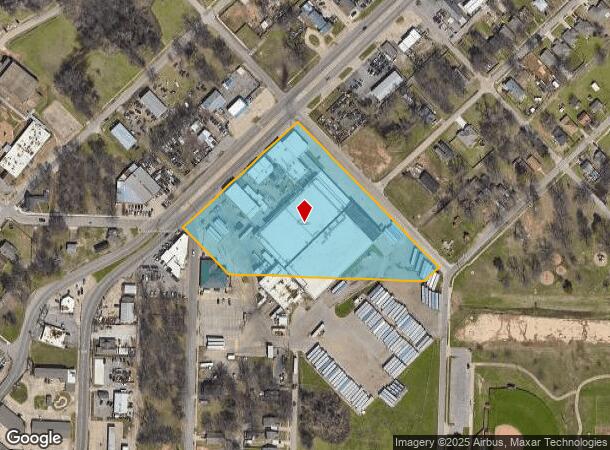 1118 N P St, Fort Smith, AR Parcel Map
