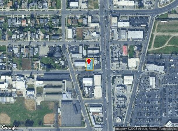  30 W Spruce Ave, Fresno, CA Parcel Map