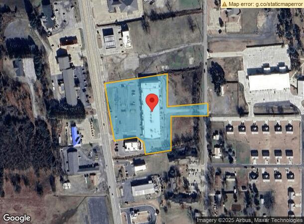  3100 N Broadway St, Poteau, OK Parcel Map