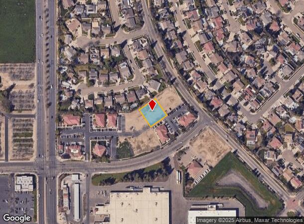  1174 Leland Ave, Tulare, CA Parcel Map