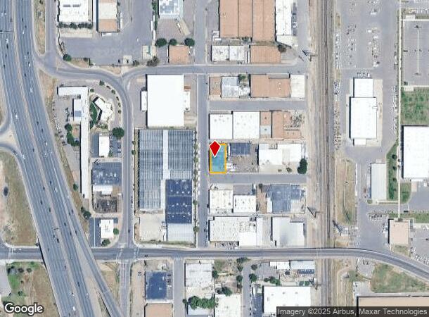  860 Vallejo St, Denver, CO Parcel Map