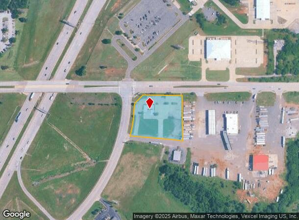 12230 N I 35 Service Rd, Oklahoma City, OK Parcel Map