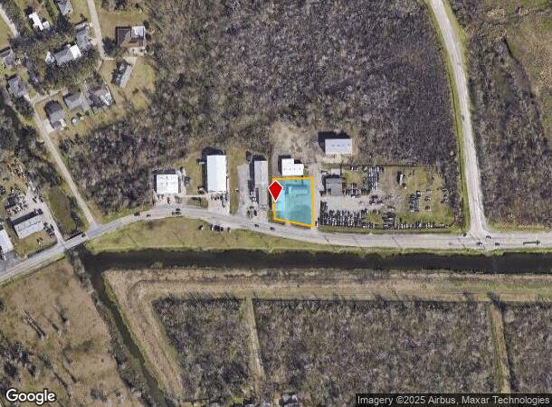  411 N Hollywood Rd, Houma, LA Parcel Map