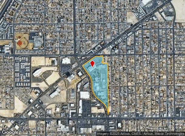  2300 Civic Center Dr, North Las Vegas, NV Parcel Map