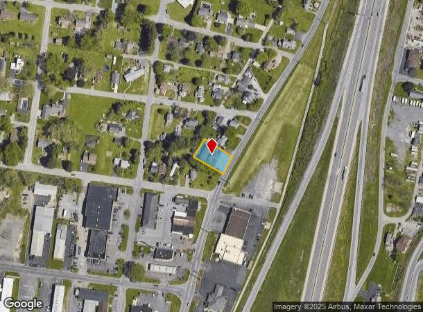  1743 Dewey Ave, Williamsport, PA Parcel Map