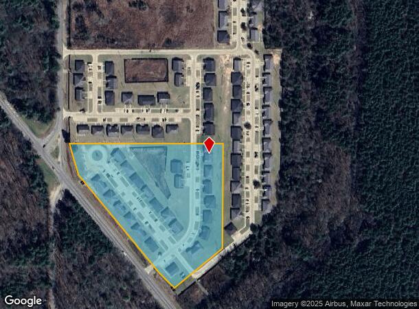  3903 Caliburn Dr, Shreveport, LA Parcel Map