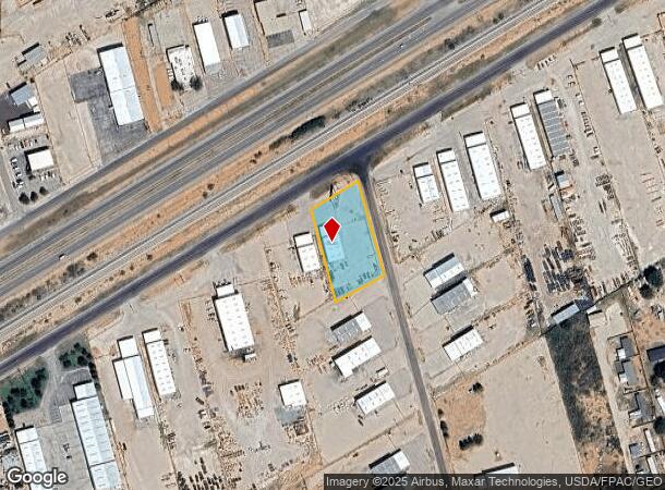 7903 W Industrial Ave, Midland, TX Parcel Map