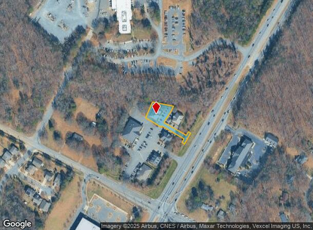 2730 E W T Harris Blvd, Charlotte, NC Parcel Map