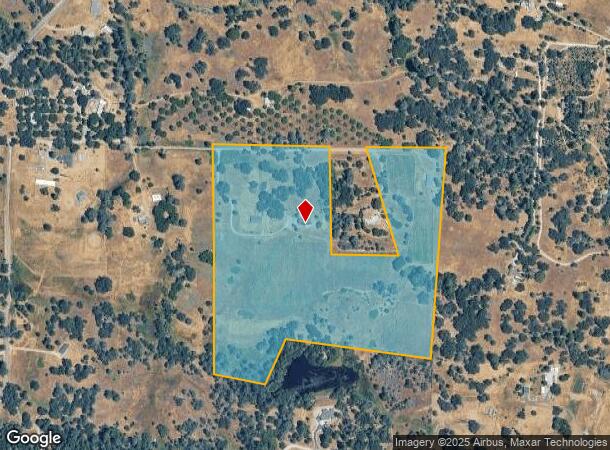  2145 Hidden Ranch Rd, Somerset, CA Parcel Map