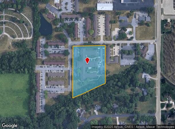 1201 Daly Dr, New Haven, IN Parcel Map