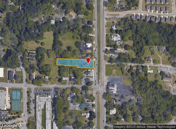  173 N Main St, Jonesboro, GA Parcel Map