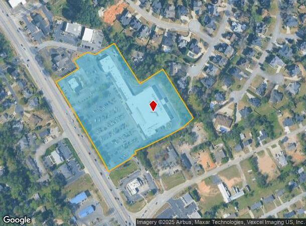 403 Furys Ferry Rd, Augusta, GA Parcel Map