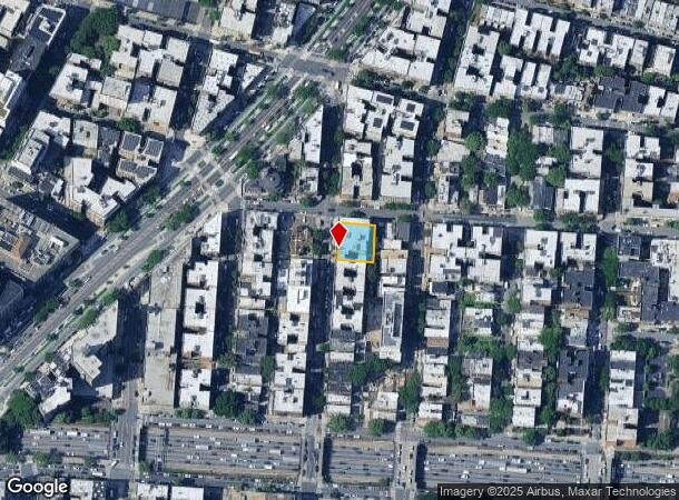 1790 Weeks Ave, Bronx, NY Parcel Map