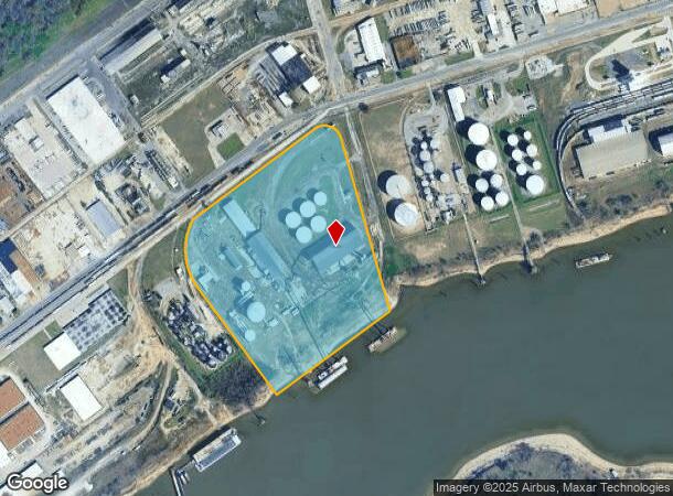 1421 Channel Ave, Memphis, TN Parcel Map