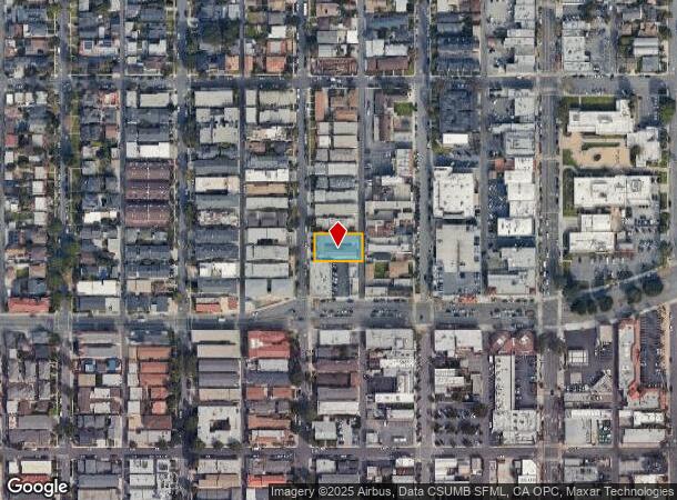 316 Concord St, El Segundo, CA Parcel Map