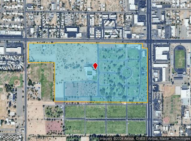  3555 N Oracle Rd, Tucson, AZ Parcel Map