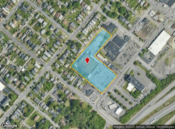 320 Meadow Ave, Scranton, PA Parcel Map