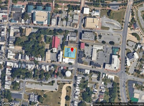 121 S Carroll St, Frederick, MD Parcel Map