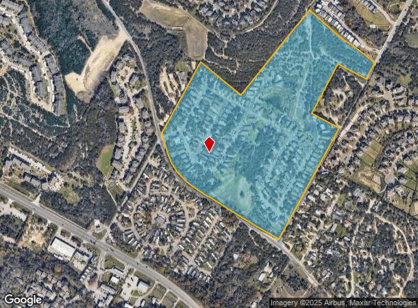  8102 Old Bee Caves Rd, Austin, TX Parcel Map
