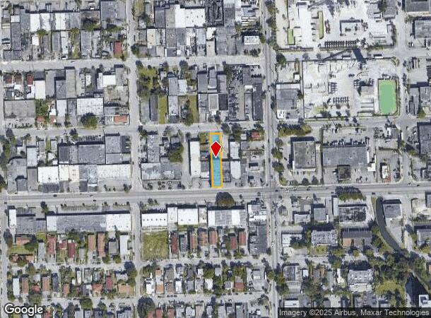  1741 Nw 20Th St, Miami, FL Parcel Map