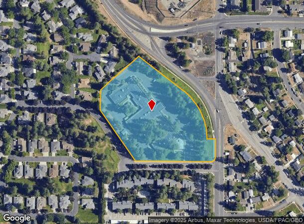  6025 N Assembly St, Spokane, WA Parcel Map