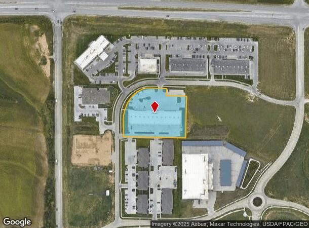 19019 Evans St, Elkhorn, NE Parcel Map