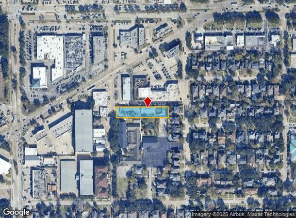 7005 Mapleridge St, Bellaire, TX Parcel Map