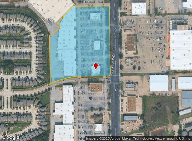 6883 Highway 6 N, Houston, TX Parcel Map