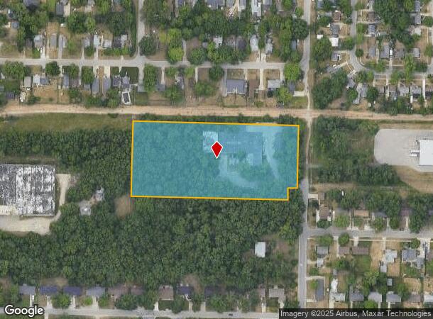  2833 Leon St, Norton Shores, MI Parcel Map