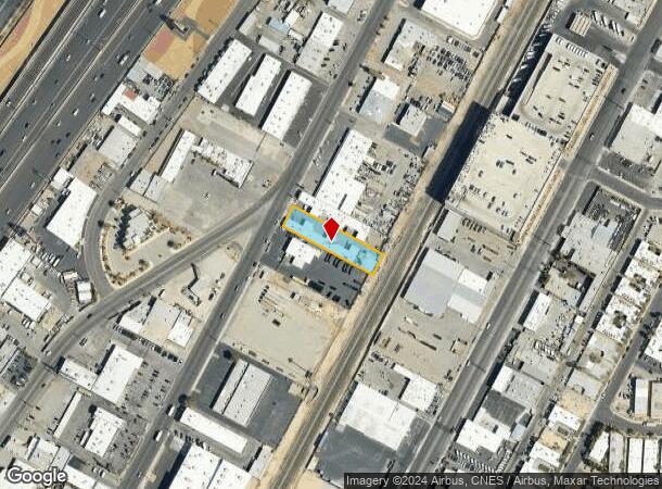  2121 Western Ave, Las Vegas, NV Parcel Map